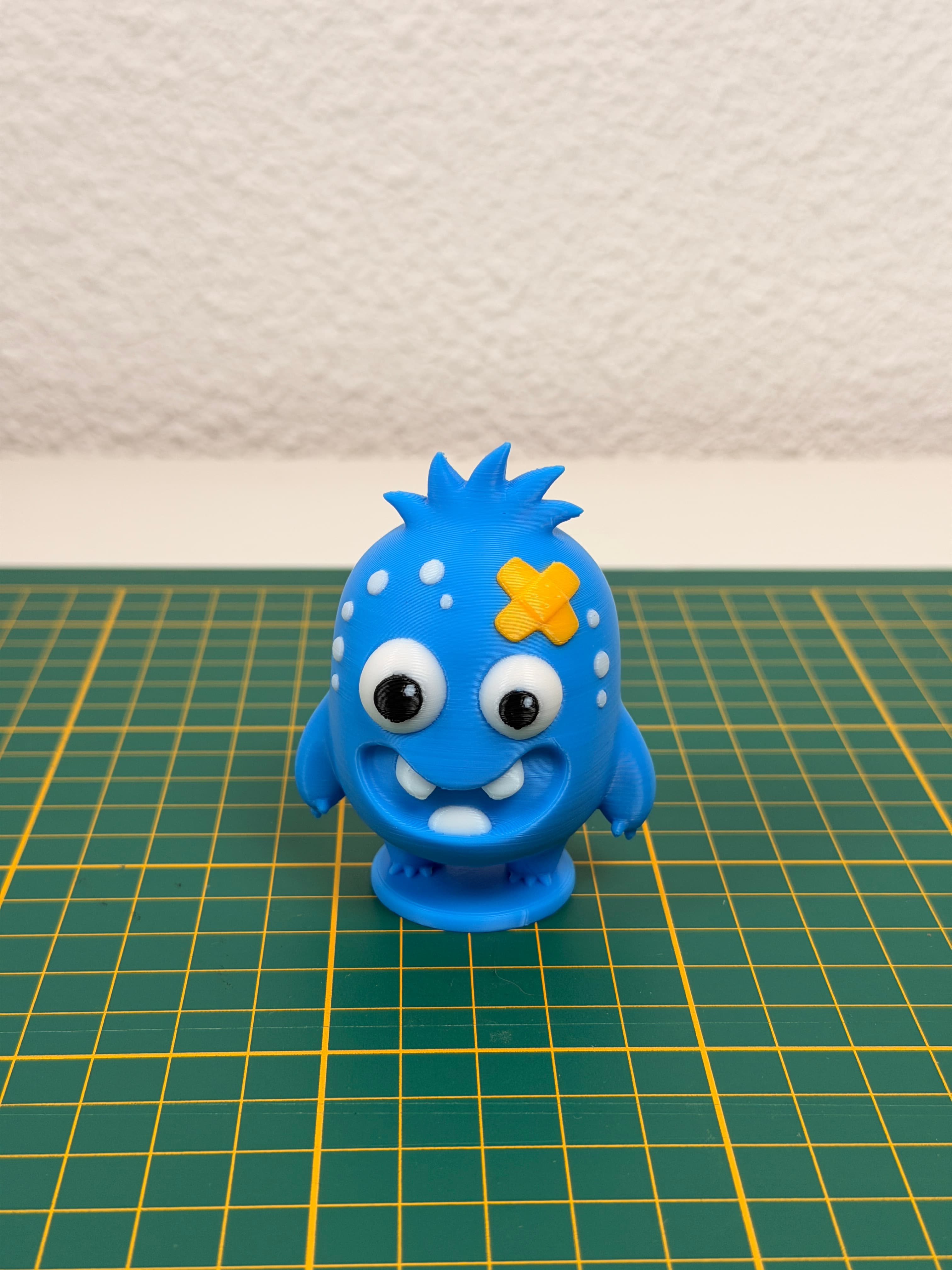 Photo réelle d'une figurine imprimée en 3D