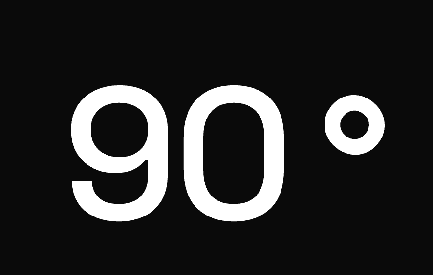 90 Degres